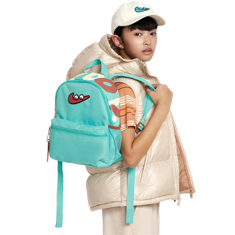 Rucsac Nike Y NK BRSLA JDI MNI BPK-SWOOSHY FZ7259-300 Albastru deschis photo 3